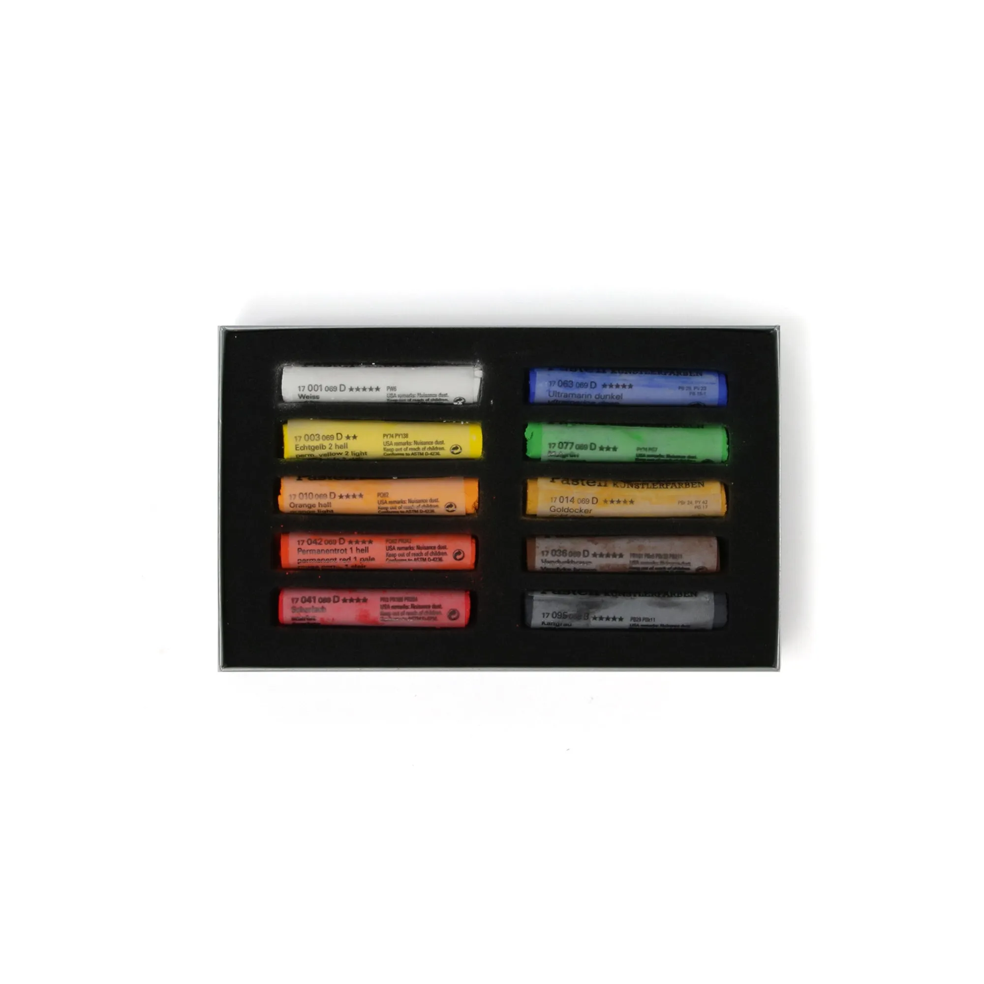 10-Pack Extra Soft Artists' Pastels