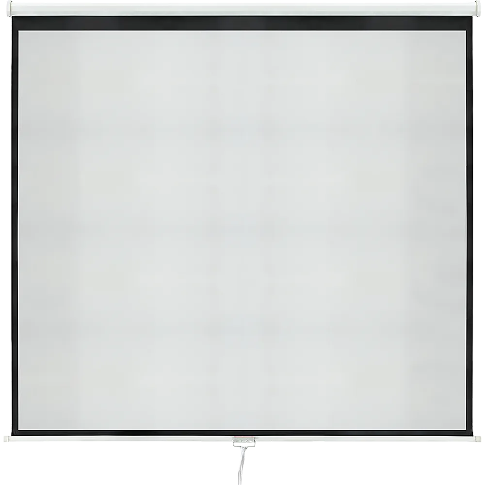 100" 16:9 Matte White Pull Down Projection Screen