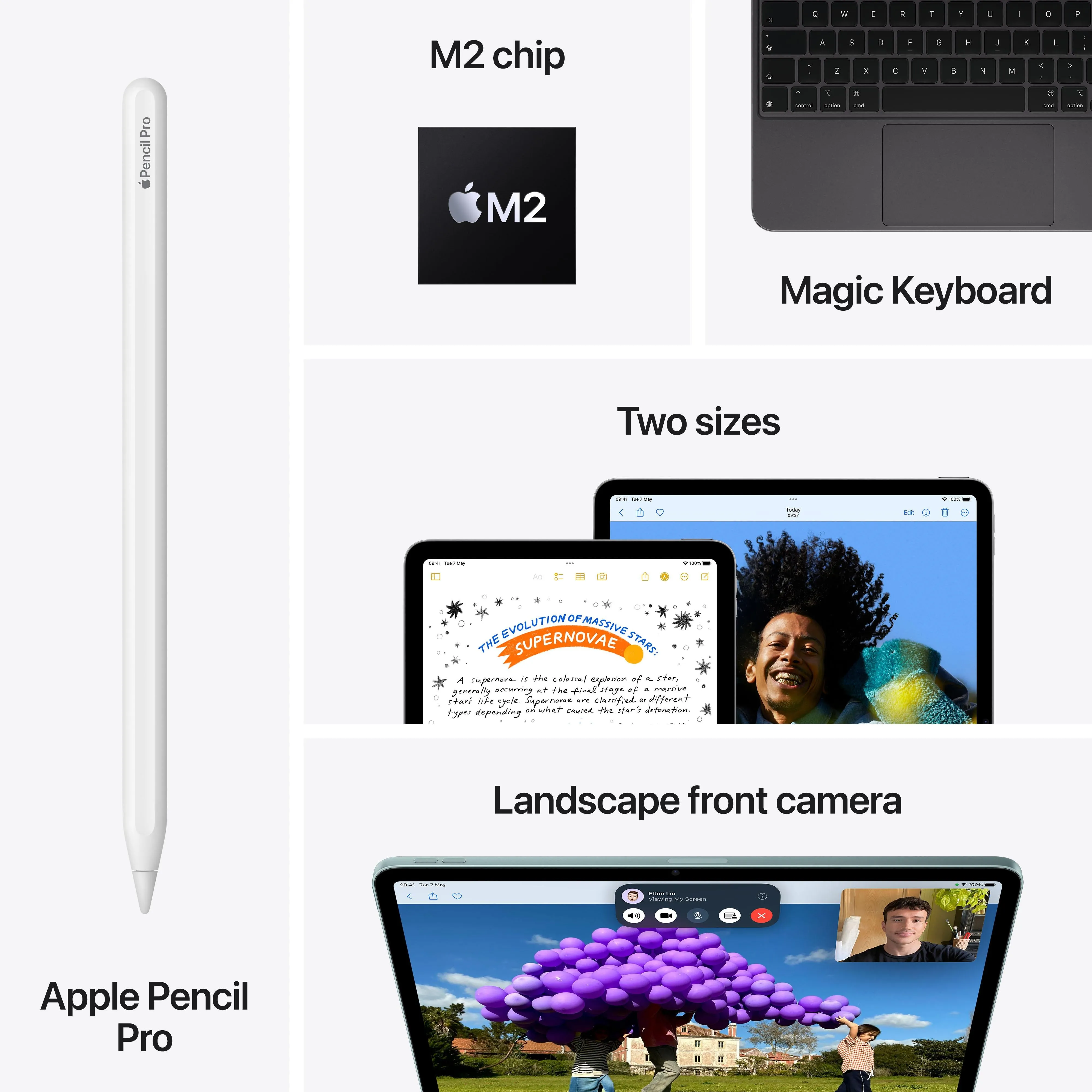 11-inch iPad Air Wi-Fi 128GB - Blue (M2)