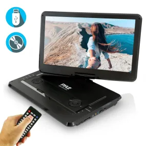 15.6’’ Portable Cd/Dvd Player - Hi-Res Hd Widescreen Display With Dual Full Range Stereo Speakers