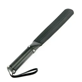 17.5 Inch Rimba Black Thin Leather Paddle