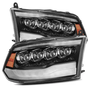 2009-2018 Ram Truck NOVA-Series LED Projector Headlights Jet Black Alpha-Rex 880590