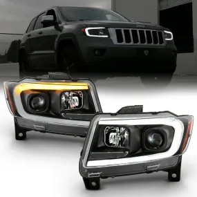 2011-2013 Jeep Grand Cherokee WK2 Headlights