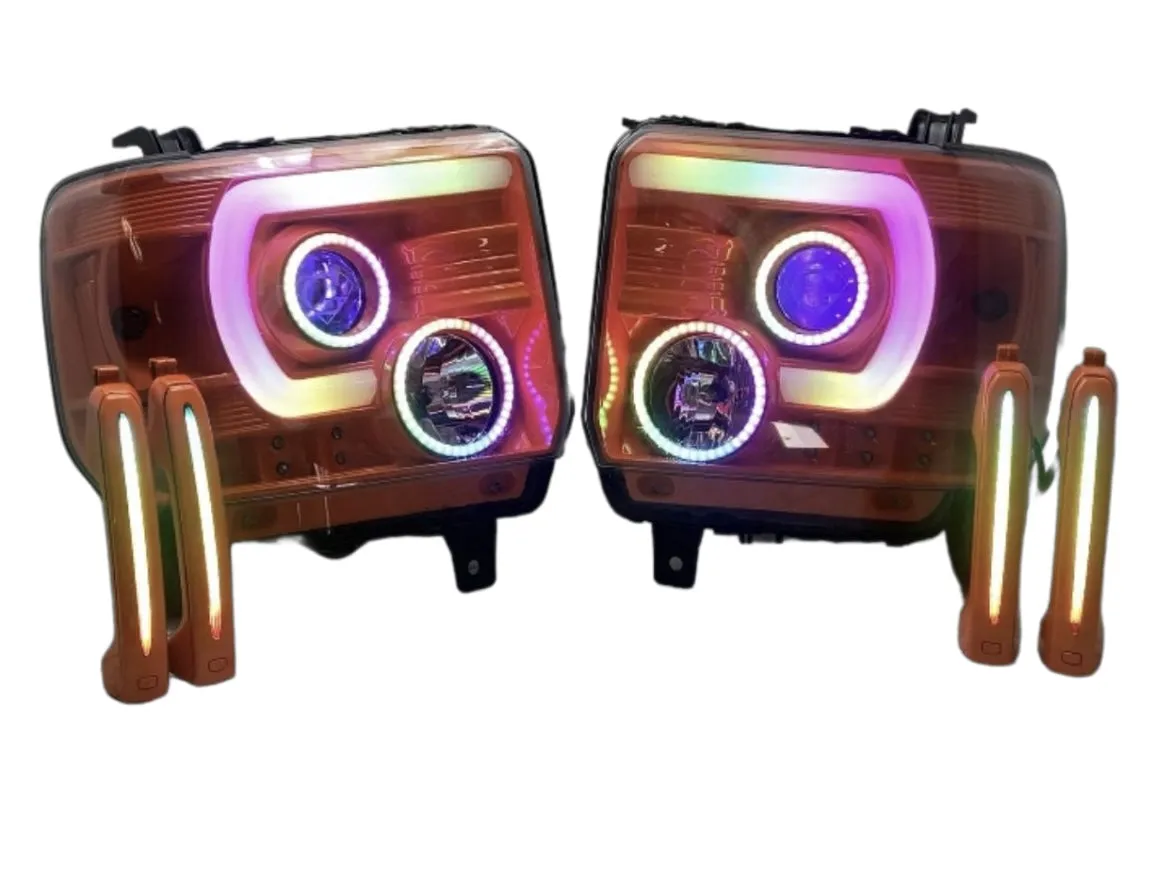 2014-2018 GMC Sierra Cyclops Edition Headlights