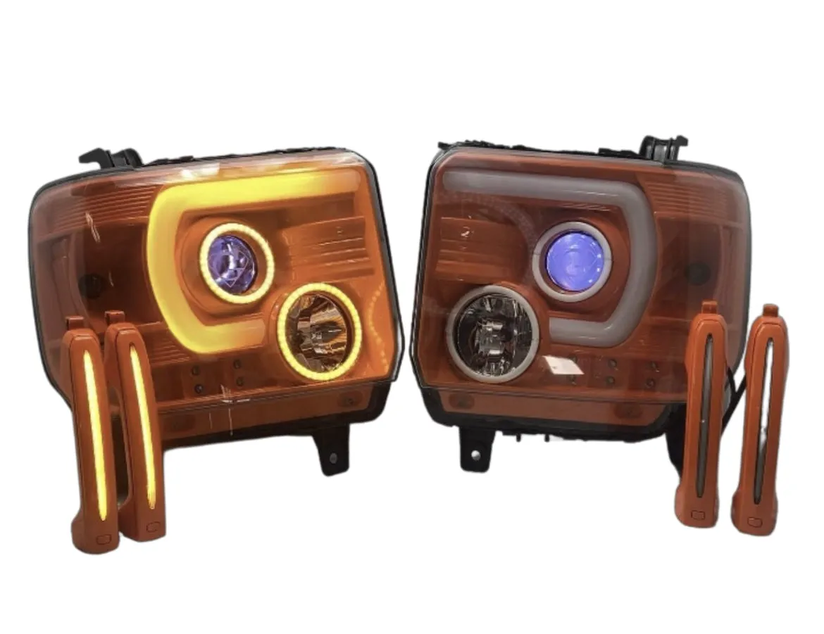 2014-2018 GMC Sierra Cyclops Edition Headlights