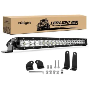 21 Inch 100W Slim Spot Flood Led Light Bar