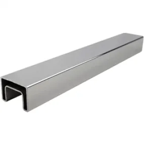 30 x 21mm Nanorail Deluxel – Suits Glass Up To 15mm Thick – Satin, Handrail