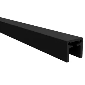 35 Series Aluminium handrail - 5800mm  - BLACK