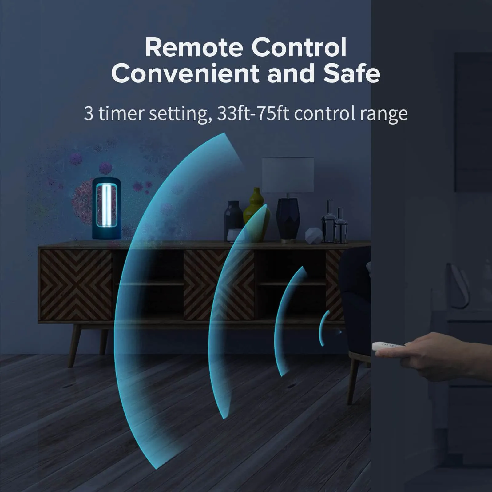 42W UV Light Sanitizer with Remote Control (US ONLY)