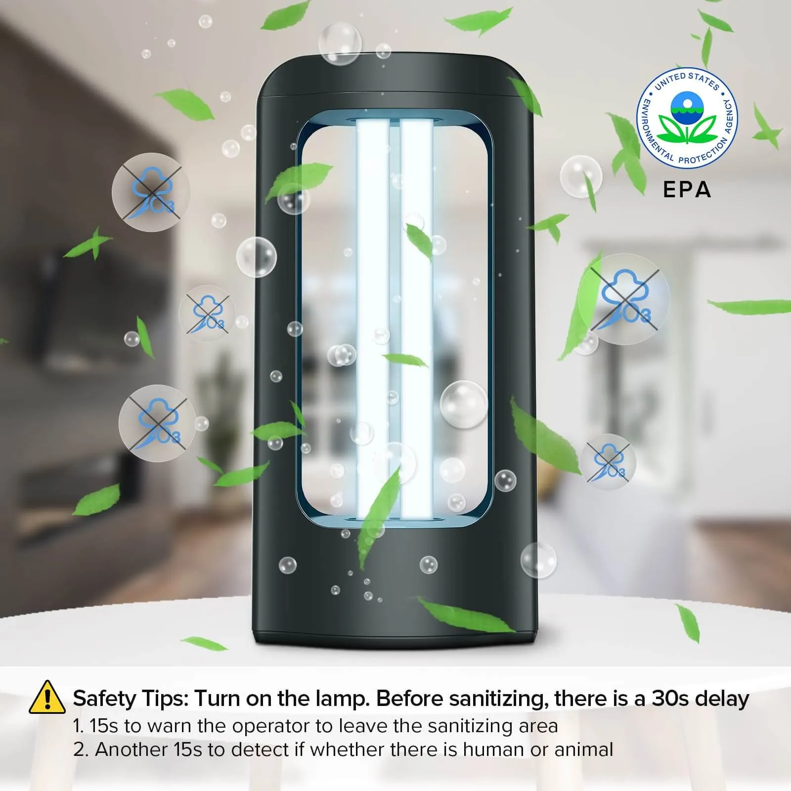 42W UV Light Sanitizer with Remote Control (US ONLY)