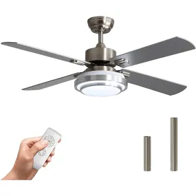 52" Esthetic Ceiling Fan with Lights
