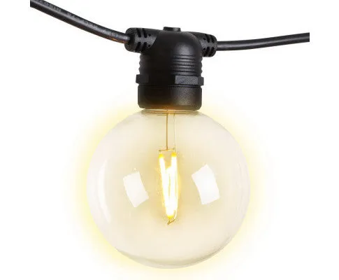 59m LED Festoon Lights Sting Lighting Kits Wedding Outdoor Party