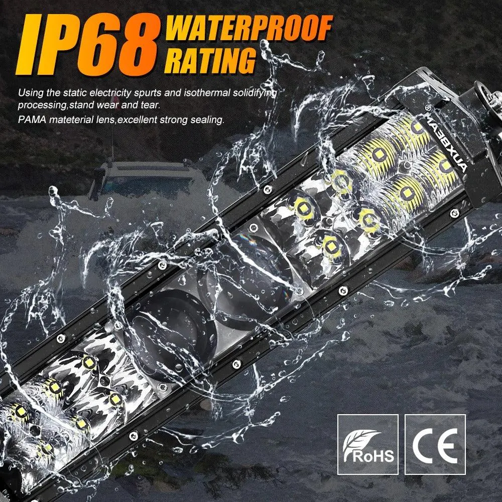 5D-PRO Series SPOT BEAM OFF ROAD LED Light Bars