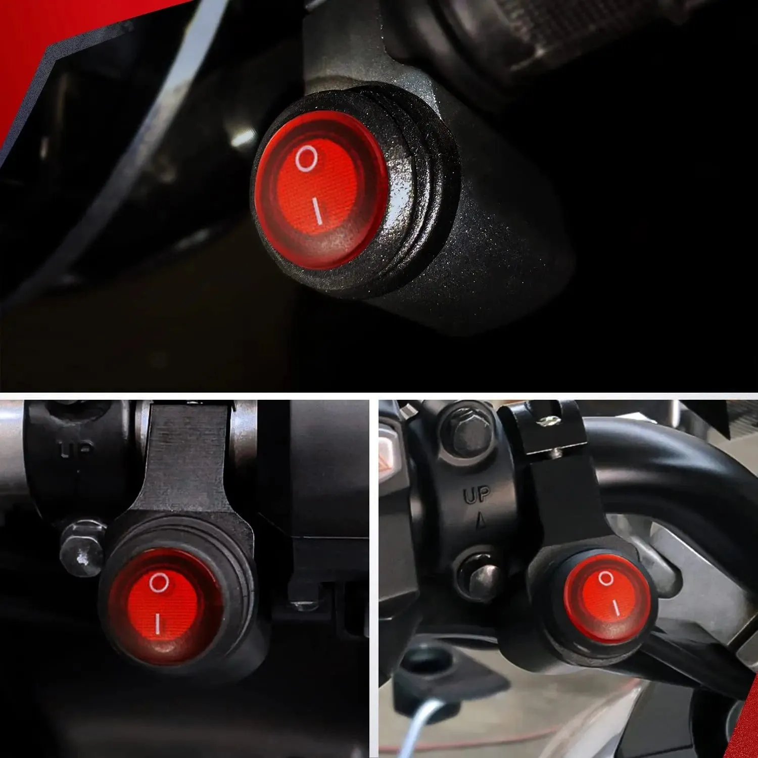7/8 Inch Motorcycle Handlebar Switch Control