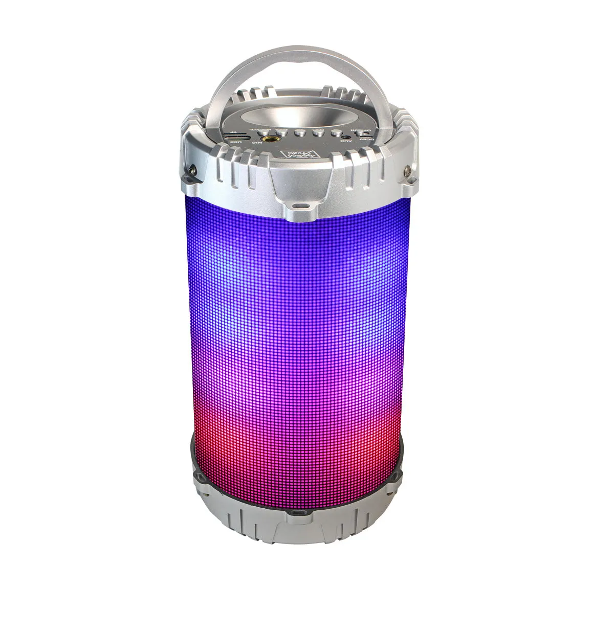 800 Watts Powered Portable Multimedia Speaker with USB, FM Radio, and Stereo Sound