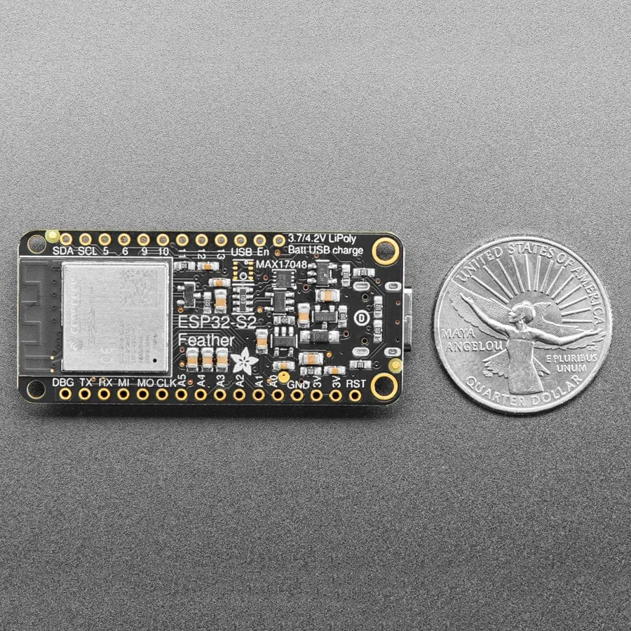 Adafruit ESP32-S2 TFT Feather - 4MB Flash, 2MB PSRAM, STEMMA QT