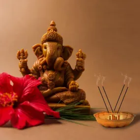 Agarbatti Stand - 1 x 4 Inches | Pipe Design Incense Holder/ Brass Agarbatti Holder for Pooja/ 40 Gms Approx