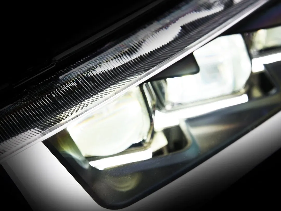 Alpha Owls Quad Pro LED Headlights Toyota Sequoia (2008-2015) Black / 5500K Super White