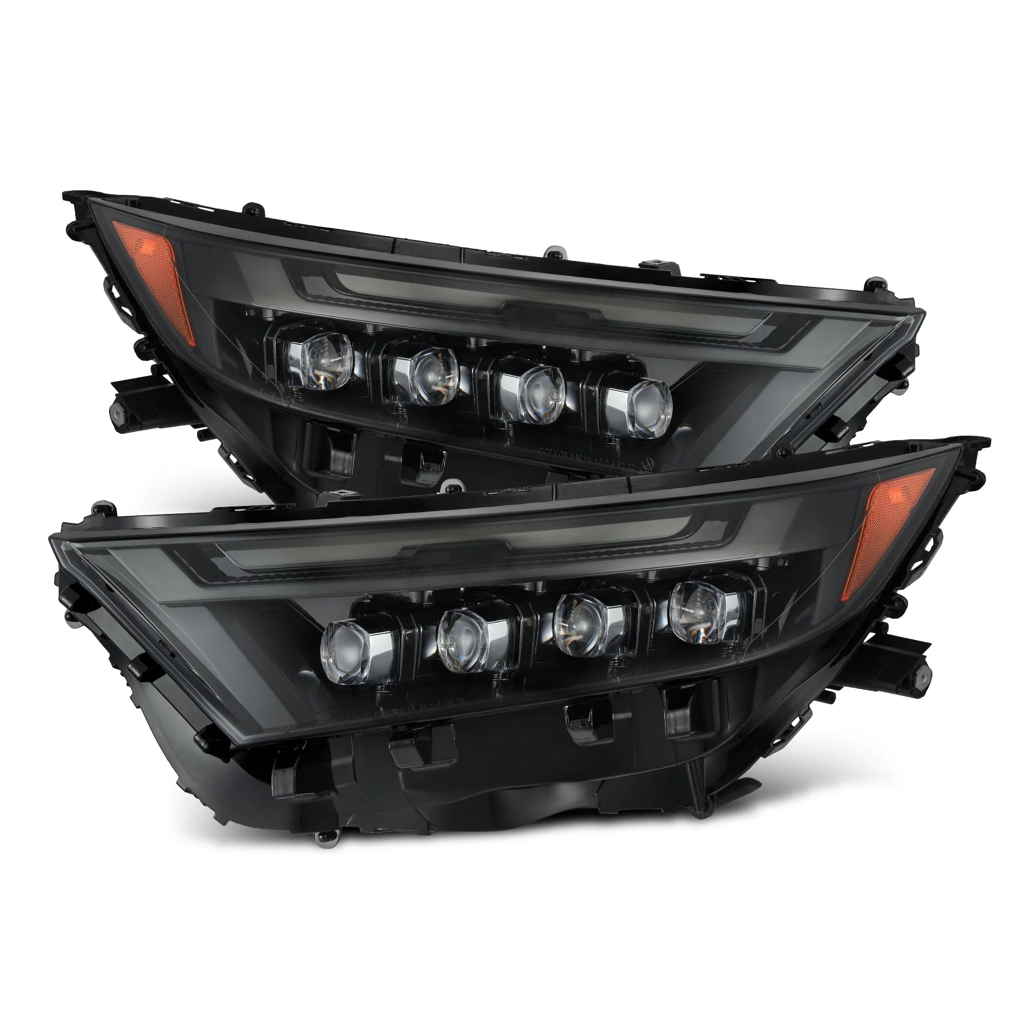 AlphaRex Alpha-Black NOVA-Series LED Headlights | 2019-2021 Toyota RAV4