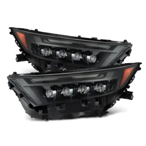 AlphaRex Alpha-Black NOVA-Series LED Headlights | 2019-2021 Toyota RAV4