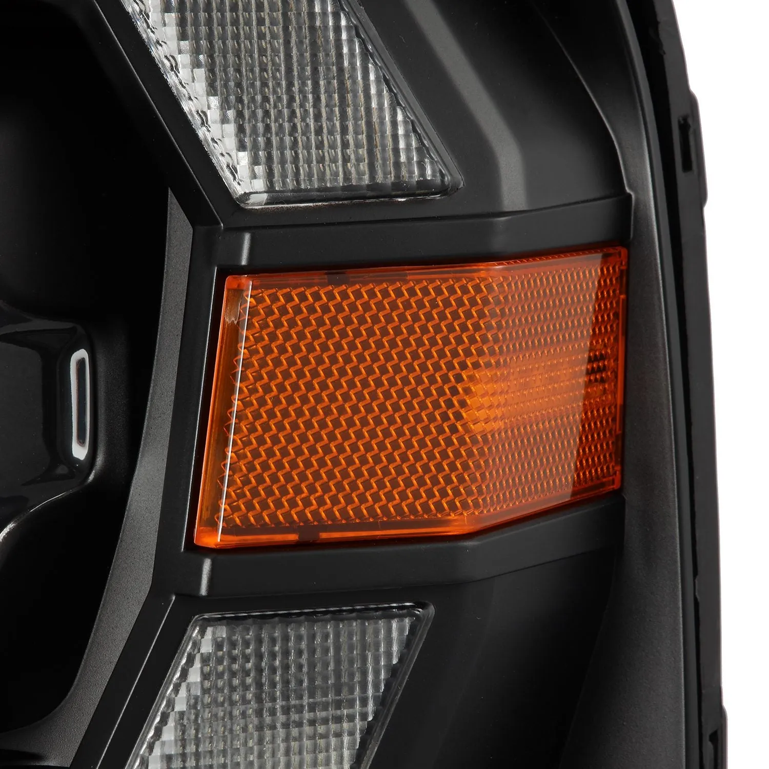 AlphaRex LED Projector Headlights Ford F150 (04-08) [LUXX Series - DRL Light Tube] Black / Chrome / Alpha-Black