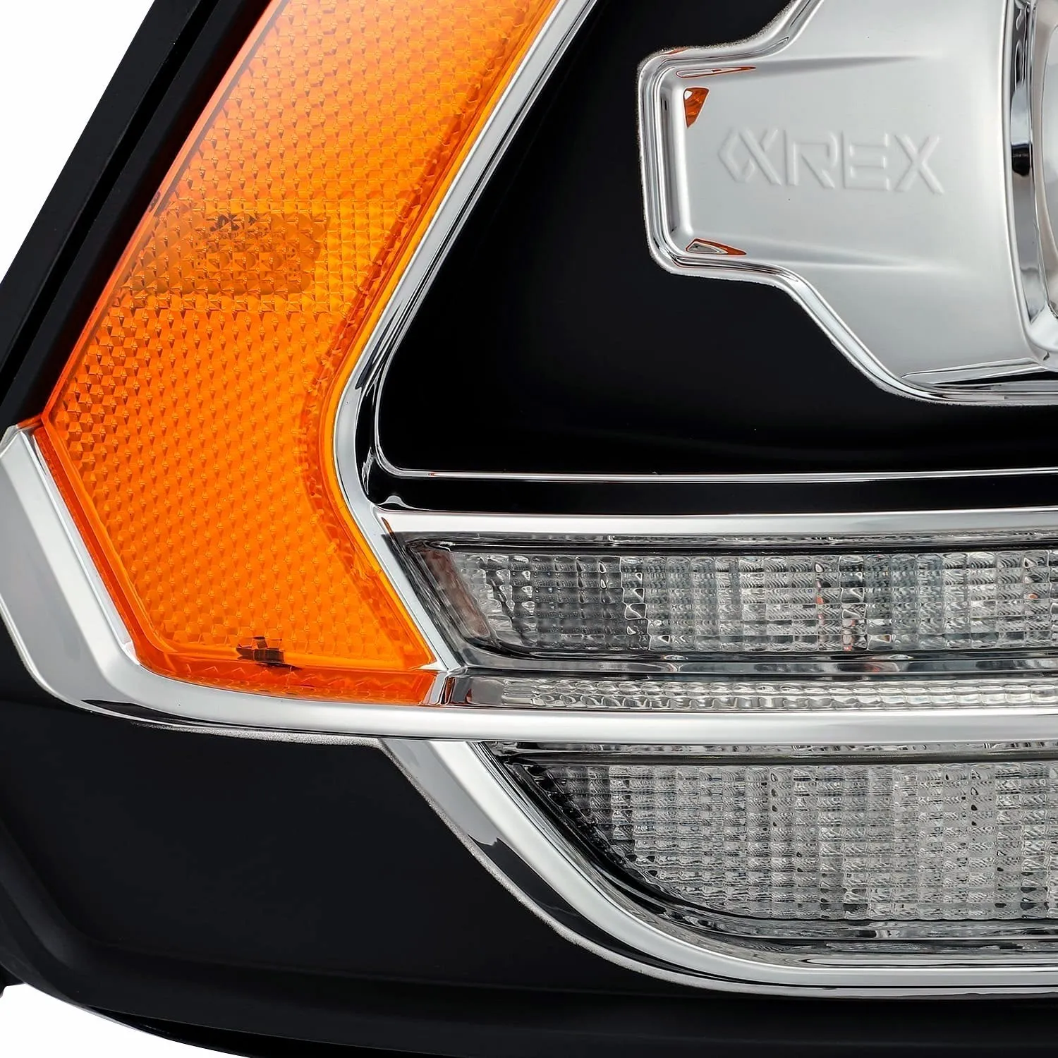 AlphaRex Projector Headlights Ram 1500/2500/3500 (09-18) Pro Series - Sequential - 5th Gen 2500 or G2 Style