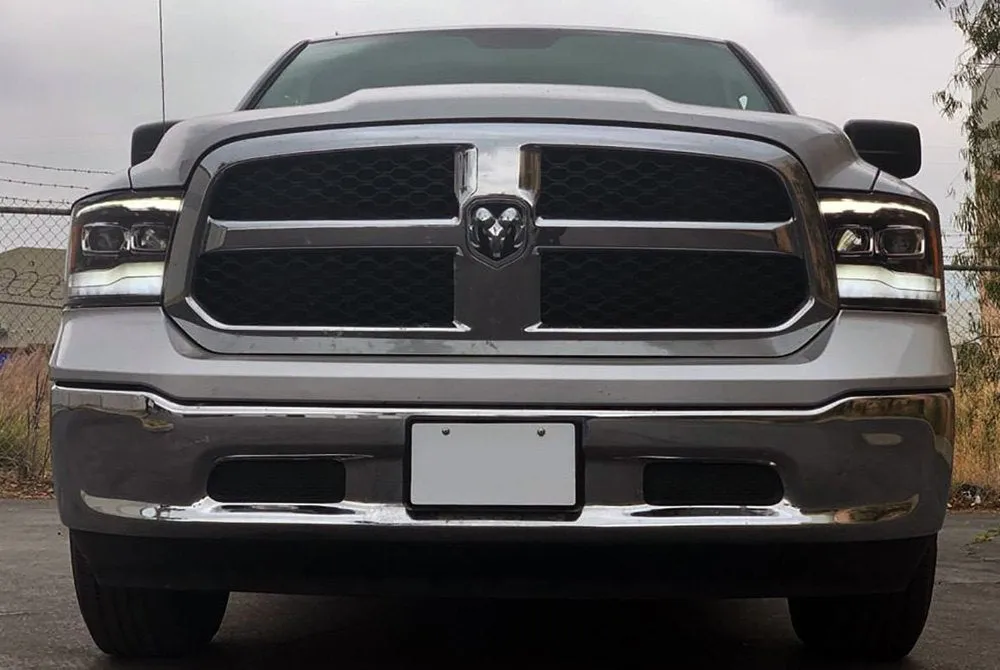 AlphaRex Projector Headlights Ram 1500/2500/3500 (09-18) Pro Series - Sequential - 5th Gen 2500 or G2 Style