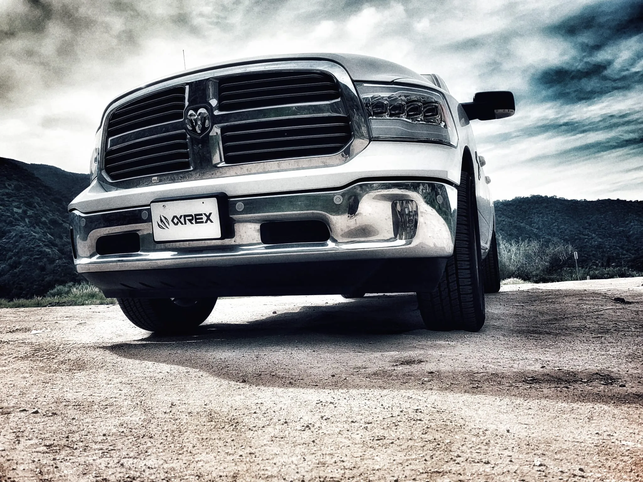 AlphaRex Quad 3D LED Projector Headlights Ram Truck [Nova Series] (09-18) Alpha-Black / Jet Black / Chrome