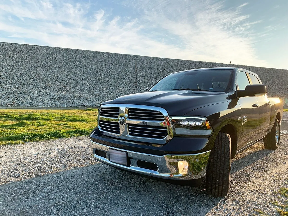 AlphaRex Quad 3D LED Projector Headlights Ram Truck [Nova Series] (09-18) Alpha-Black / Jet Black / Chrome