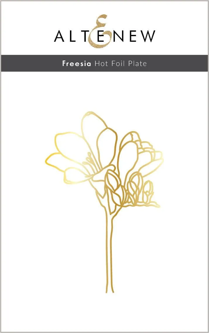 ALTENEW: Freesia | Stencil, Die & Hot Foil Plate Bundle