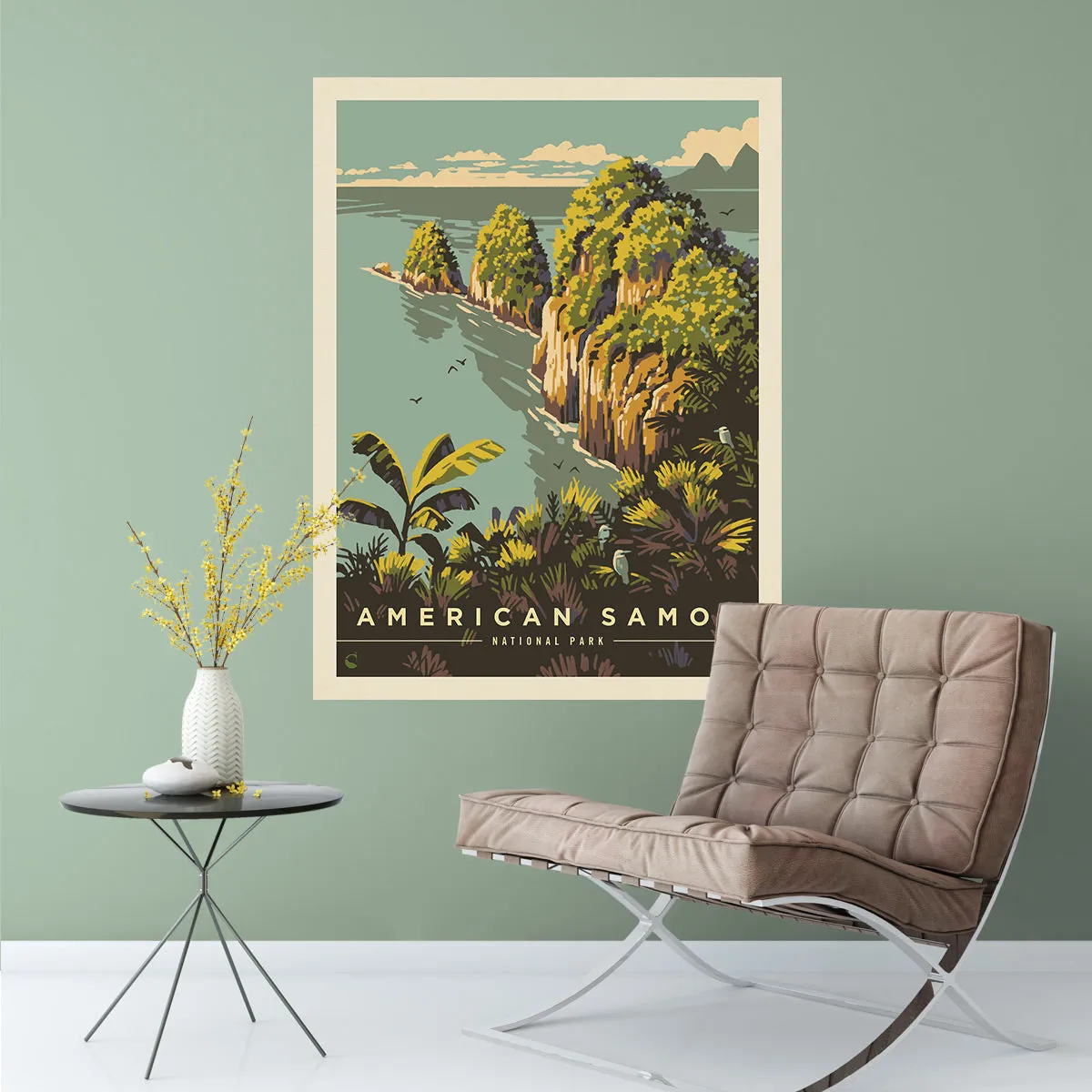 American Samoa National Park Pola Island Decal