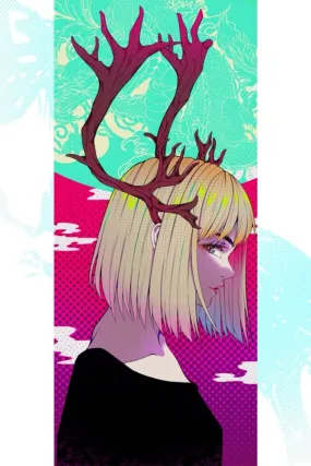 Antlers Plexi Glass Wall Art