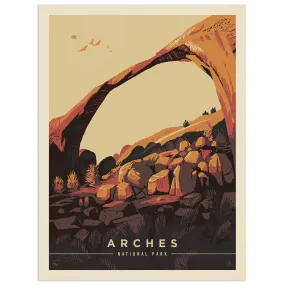 Arches National Park Utah Devils Garden Decal