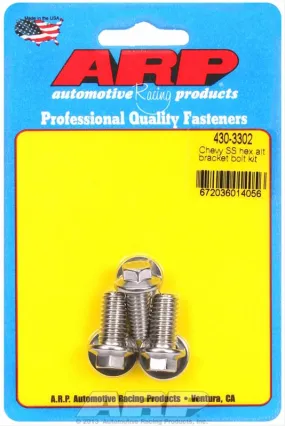 ARP Alternator Bracket Bolt Kits 430-3302
