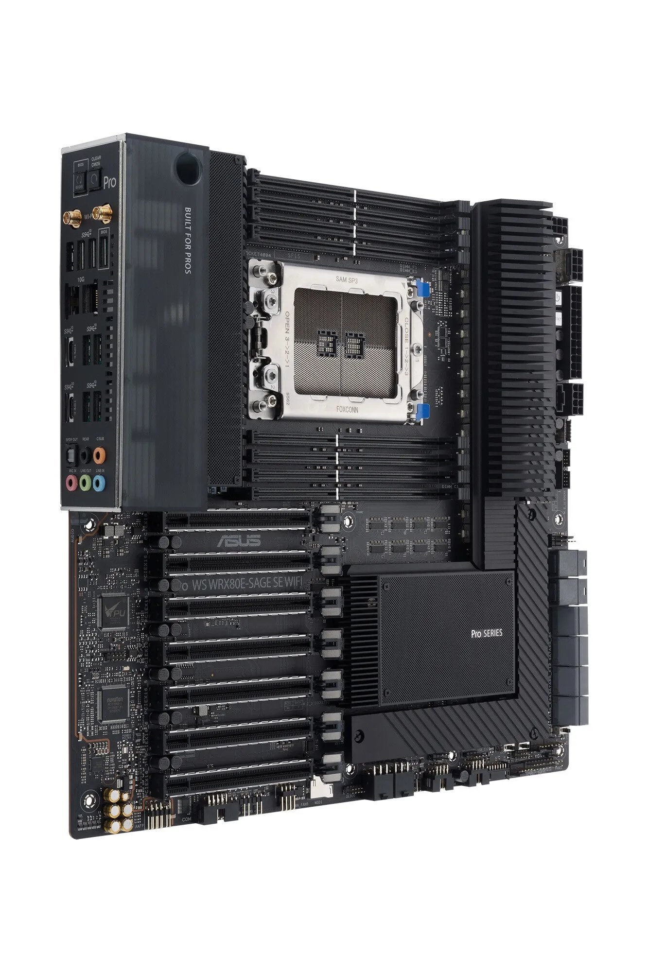 ASUS Pro WS WRX80E-SAGE SE WIFI II AMD WRX80 Socket sWRX8 Extended ATX