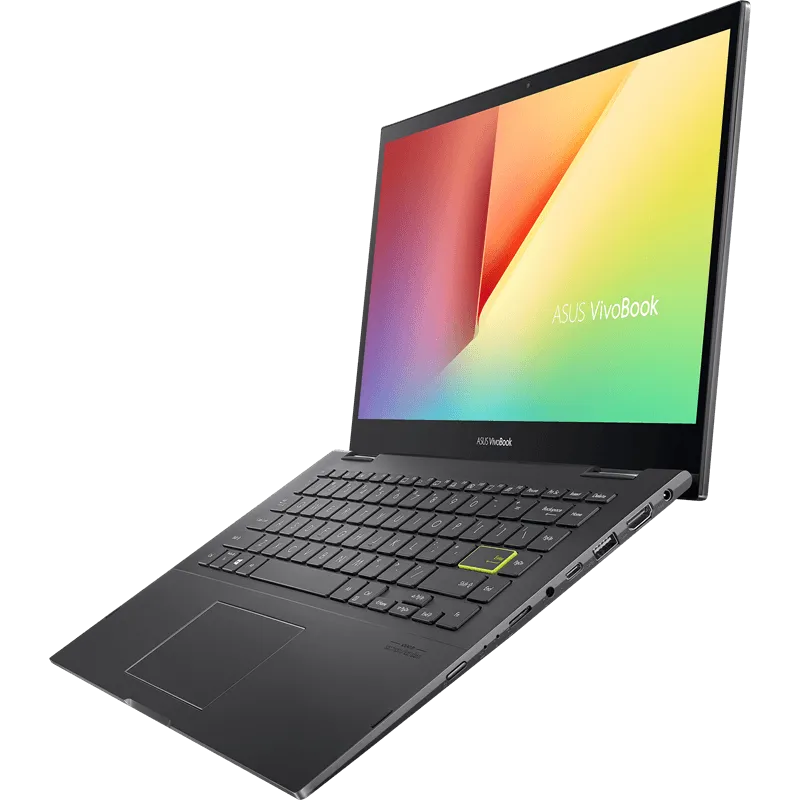 ASUS VIVOBOOK FLIP 14 TP470EA-EC004TS TOUCH LAPTOP (INDIE BLK) | 14" FHD  | i5-1135G7 | 8GB LPDDR4X | 512GB SSD | IRIS XE | WIN10   ASUS STYLUS PEN & HOLDER   MS OFFICE HOME AND STUDENT 2019   ASUS NEREUS BACKPACK
