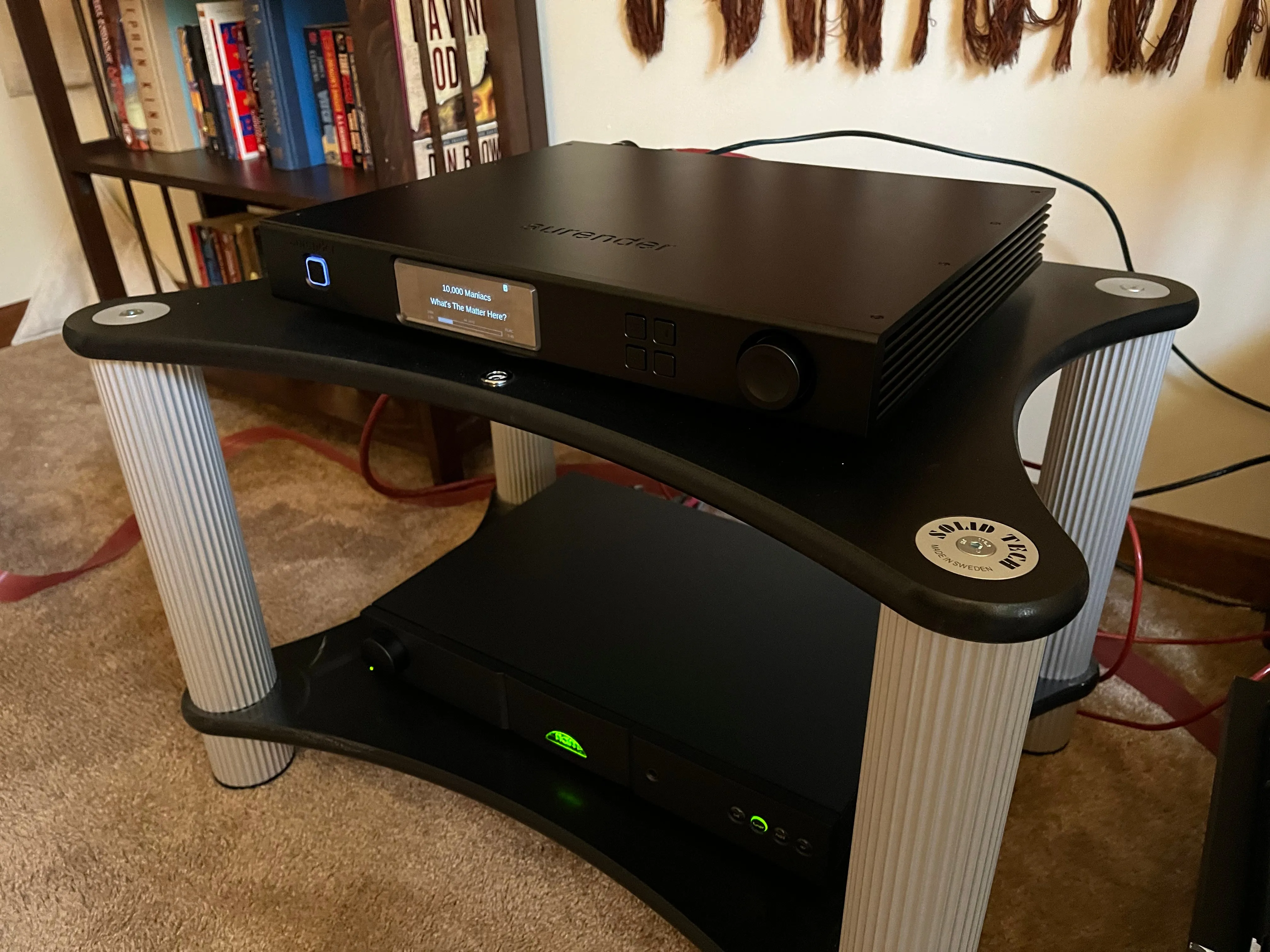 Aurender A10- Music Server/Streamer/Player & DAC - 4TB (black)