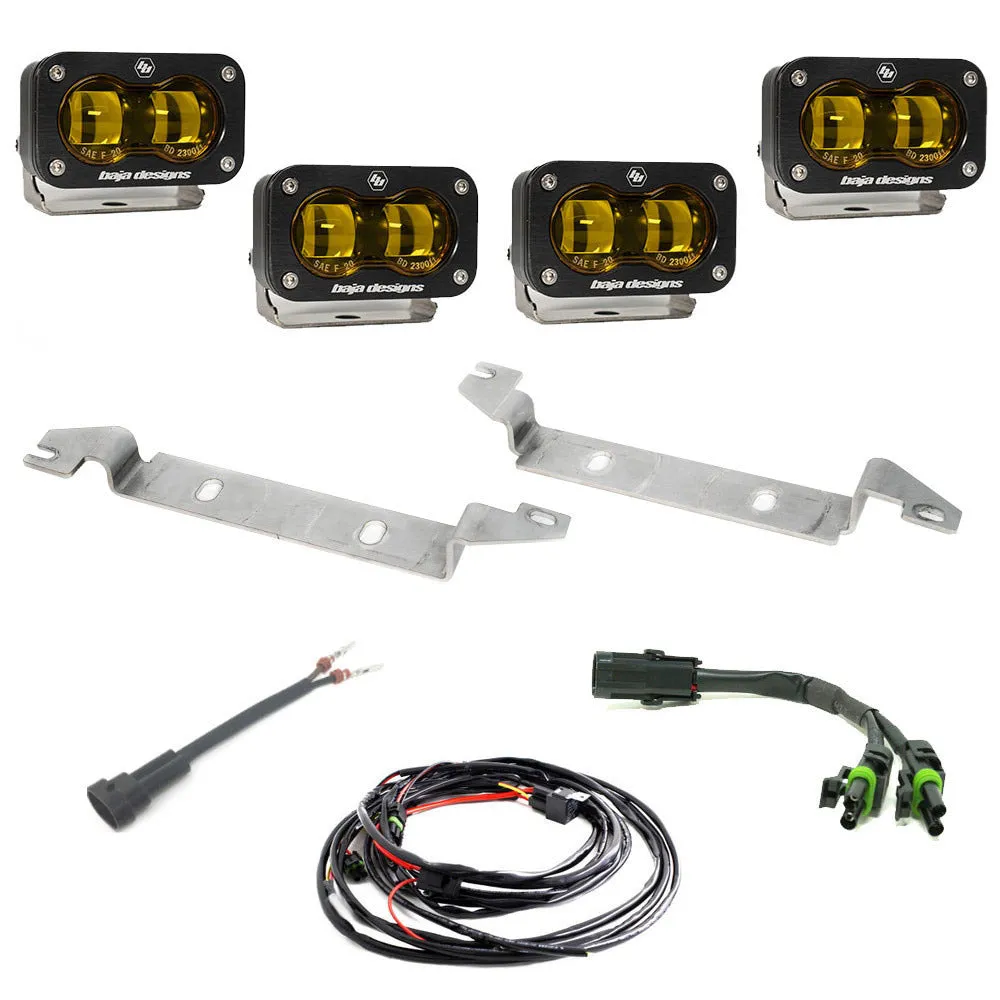 Baja Designs - S2 SAE OEM Fog Light Replacement Kit - Toyota Sequoia (2023 )