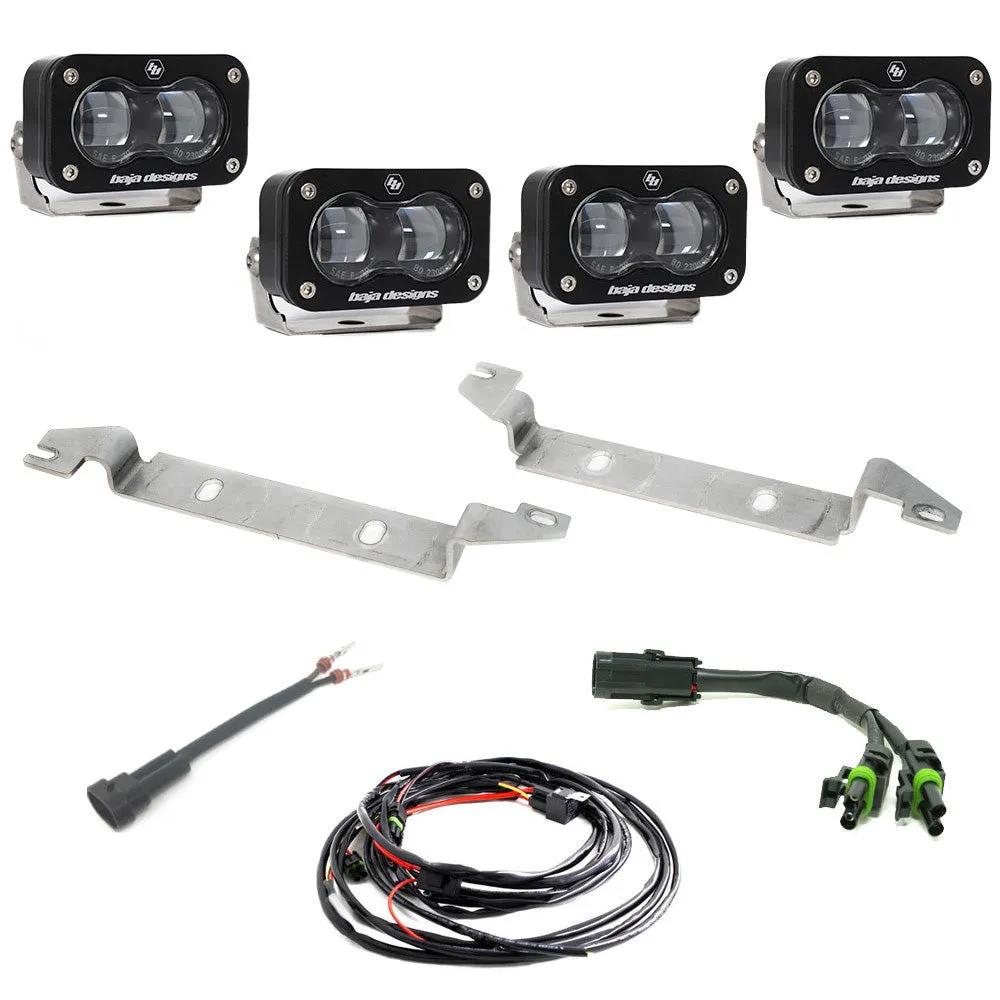 Baja Designs - S2 SAE OEM Fog Light Replacement Kit - Toyota Sequoia (2023 )