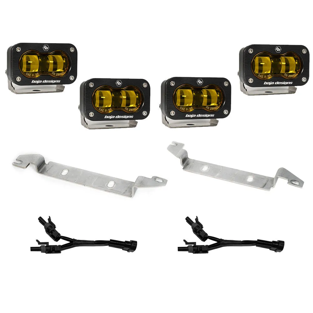 Baja Designs - S2 SAE OEM Fog Light Replacement Kit - Toyota Tundra (2022 )