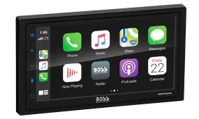 Boss MRCP9685A 6.75" Weather-Proof Double-DIN Multimedia Receiver w/ Apple CarPlay/ Android Auto