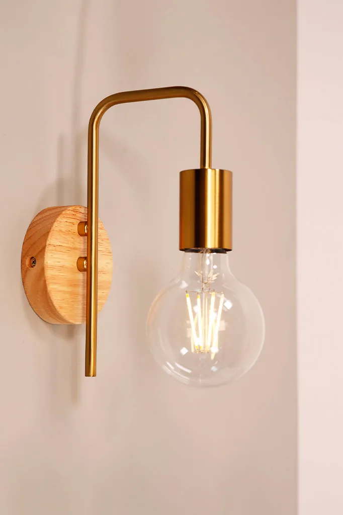 Bowden Timber Wall Light