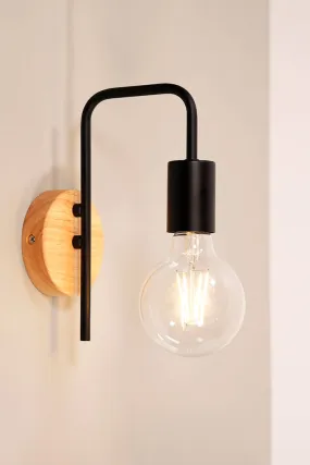 Bowden Timber Wall Light