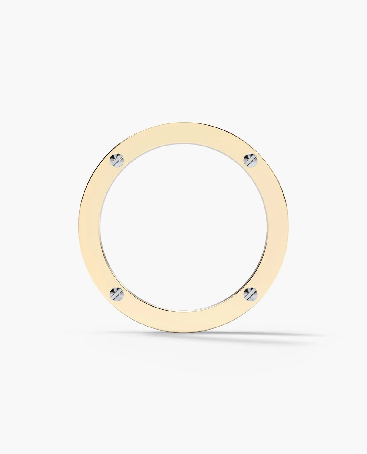 BREWER Three-Tone Gold Ring