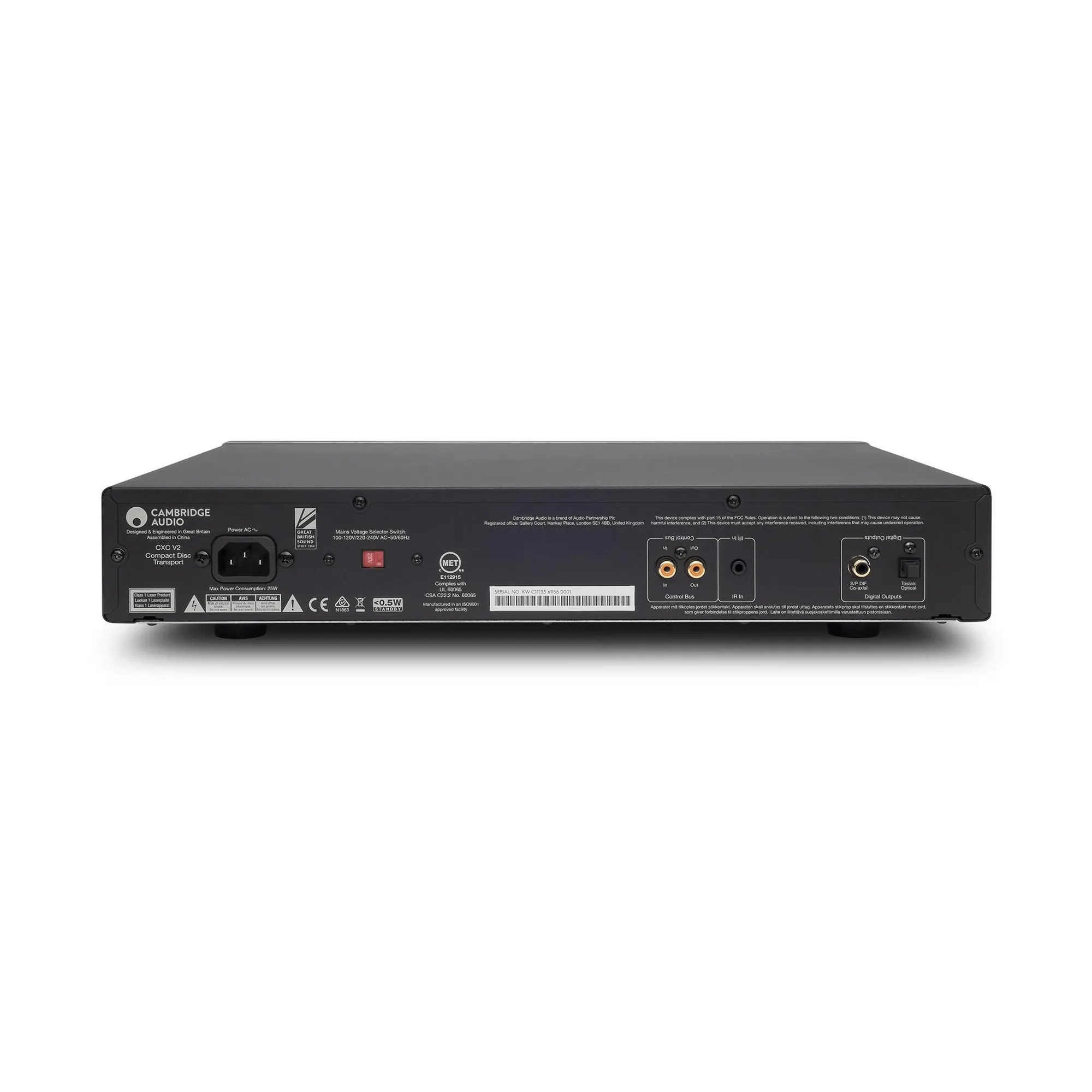 Cambridge Audio CXC Series 2 Single Speed Transport