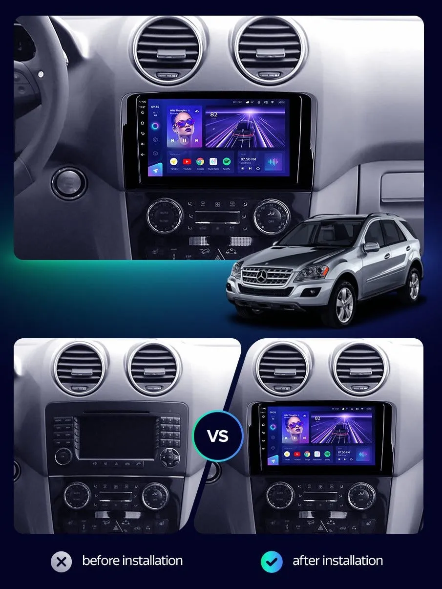 Car Dealz Elite 4G Data 10.2" Android 12.0 For Mercedes Benz ML GL ML350 GL320 X164 2005 - 2009