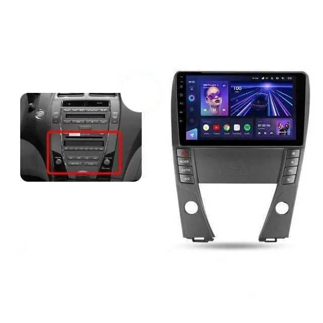 Car Dealz Elite 4G Data Model 10.2" Android 10.0 For Lexus ES350 5 V XV40 2006 - 2012 GPS Bluetooth Car Player Navigation Radio Stereo DVD Head Unit In Dash Plus OEM Fascia