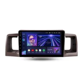 Car Dealz Elite 4G Data Model 10.2" Android 12.0 For Toyota Corolla E130 E120 2000 - 2004 In Dash Plus OEM Fascia
