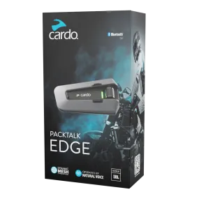 Cardo Packtalk Edge Motorcycle Bluetooth Communication System