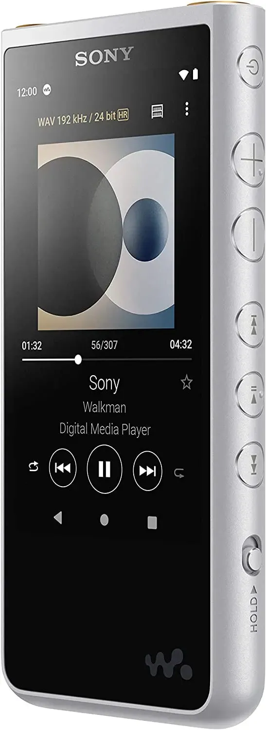 Certified Refurbished - Sony - Walkman NW-ZX507 Hi-Res 64GB* MP3 Player - Silver